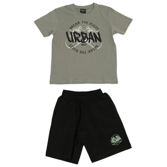 Target Παιδικό σετ Boys T-Shirt & Shorts ''Urban'' Set